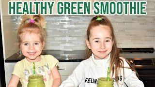 Leina and Lina Make Healthy Drinks | Juice and Smoothie