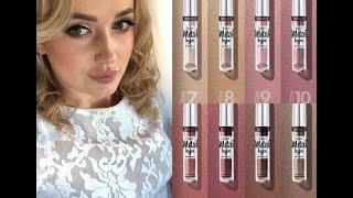 Новинка LuxVisage кремовые тени Liquid metal hype eyeshadow