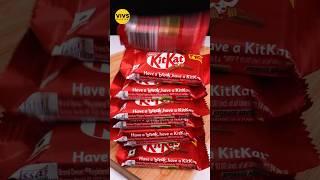 KitKat With Ice-cream Milkshake #asmr #shorts #vivscooking