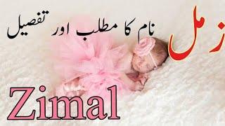 zimal name meaning in urdu hindi |Zimal | زمل |Name meaning in Urdu Arabic | Muslim Girl names