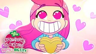 HERE COMES THE LOVE!  Strawberry Shortcake Berry in the Big City  Full Episodes  Kids Movies