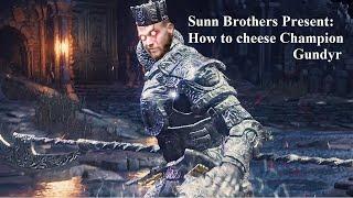 Dark Souls 3 Champion Gundyr Easy Cheese