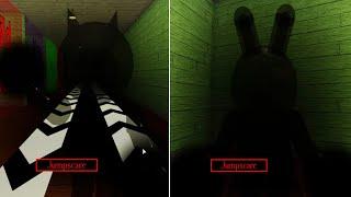 Roblox Piggy Ghost Bunny vs Doggy All Jumpscares