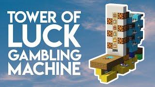 Tower of Luck Gambling Machine  | Minecraft Java & Bedrock 1.21.4 Redstone Tutorial