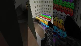 Too Much Geometry Dash Nextbots in Liminal Hotel Gmod