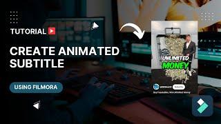 How To Add Animated Subtitle Using Filmora