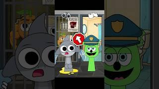 POV Tralalero Ballerina Cappucina Udin go toilet, but Gummy bear | Incredibox Sprunki