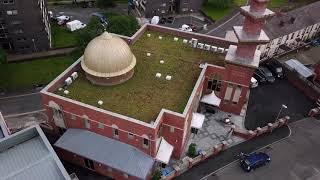 Aerial photos of mosques in Rochdale