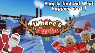 (Christmas Special) Where’s Santa story (Full Walkthrough) [Roblox]