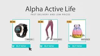 Welcome to Alpha Active Life store!