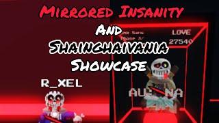 Mirrored Insanity Sans And ink Sans Phase 3 Shanghaivania Showcase || Undertale Multiverse Destroyer