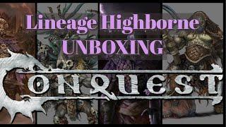 Conquest The Last Argument of Kings - Spires Lineage Highborne Unboxing Para Bellum