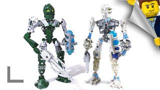 Обзор наборов Lego Bionicle #8731/8732 Конгу/Маторо (Kongu/Matoro) [Тоа Иника: Часть 3]