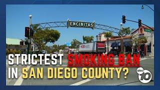 Encinitas considers one of the strictest public smoking bans in California