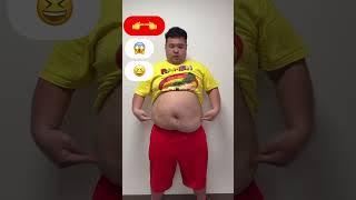 【TikTok100万再生】120Kgデブの微笑みのリアクション