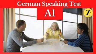 German Speaking Test Level A1, Mündliche Prüfung Goethe A1, 2024