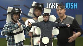 Juggling and Card Throwing Trick Shots *Ft. Josh Horton | Rick Smith Jr.