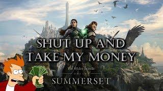 TESO:Summerset-Нужно больше платных Дополнений!!!