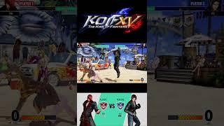 The King of Fighters XV - Iori VS Kyo #fightinggames #kofxv #fgc