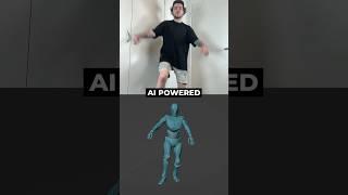 FREE AI Motion Capture?! #ai #blendertutorial