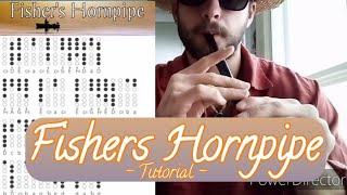 Easy to Play Irish Music - Fisher's Hornpipe - Tin Whistle Tutorial Tabs