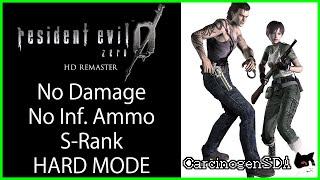 Resident Evil 0 Zero HD Remaster (PC) - Hard Mode, No Damage, No Infinite Ammo