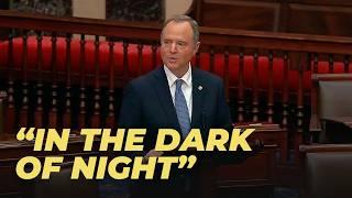Schiff Gives Midnight Speech Filibustering Republican Effort to Destroy Climate Rules