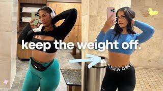 EASY HABITS to STAY losing weight & looking hot forever!