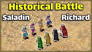 4 Saladin vs 4 Richard The Lionheart (Lords Battle) Stronghold Crusader