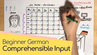 Learn German the Easy Way | Comprehensible Input | die Woche