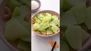 Eating Chayote from Mama Lin's Garden