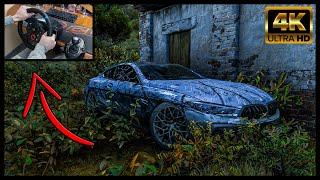 Rebuilding a BMW M8 Competition 900HP - Forza Horizon 5 | Steering Wheel Gameplay | 4K