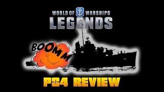 WORLD OF WARSHIPS LEGENDS PS4 REVIEW AND GAMEPLAY