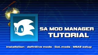 HOW TO SETUP THE SA MOD MANAGER IN 2024 [TUTORIAL] [FASTEST METHOD]