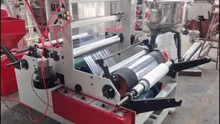 SJ55-800 single screw PE film blowing machine