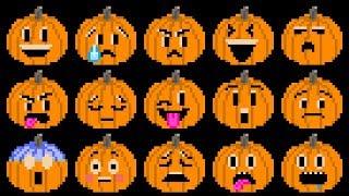 Pumpkin Feelings - Halloween Jack-O'-Lanterns - Emojis - The Kids' Picture Show (Fun & Educational)