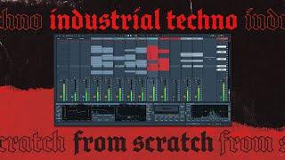 Full Industrial Techno track from Scratch (free project) [Ableton Techno Tutorial]