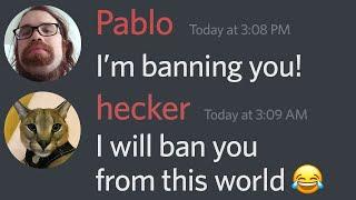 When Hecker Gets Banned... (suspense)