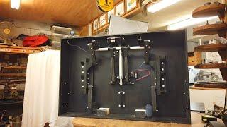 Custom TV lift for our boat