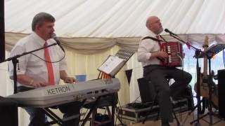 Loughlin's Bar.  -  Eddie Lee and James Kelliher at the Dan Paddy Andy Festival 2016