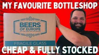 *MY FAVOURITE BOTTLESHOP* HUGE Beers Of Europe Unboxing