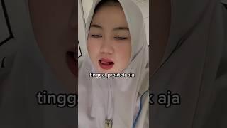 Tinggal Praktek Aja#shorts #perawat #cantik #pemersatubangsa
