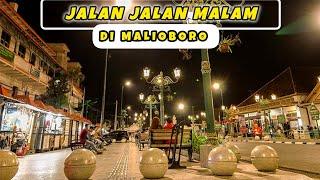 JALAN MALIOBORO YOGYAKARTA MALAM HARI