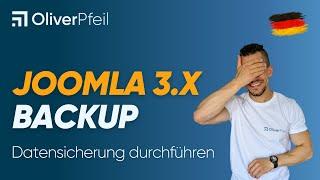 Joomla Backup: Datensicherung durchführen (für Version 3.x) 