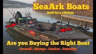 SeaArk Boats - Buying the Right Boat to Match your Fishing Needs !