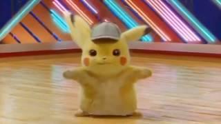 Detective Pikachu Dancing to Pokemon Dance Mix