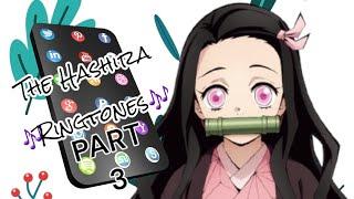 The Trio find out THEIR ringtones! The hashira and their ringtones (part 3)