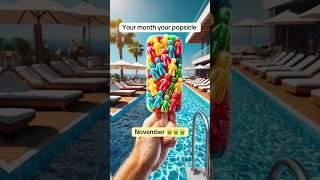 Your month your popsicle #yourbirthmonth #yourmonth #yourmonthyourthing #aicreations #aiimages