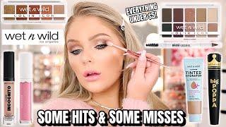 NEW WET N WILD MAKEUP TESTED | FULL FACE FIRST IMPRESSIONS + WEAR TEST