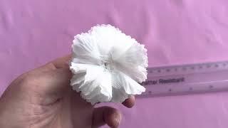 Ivory Chiffon Flower – Allysum (Bags of 12)